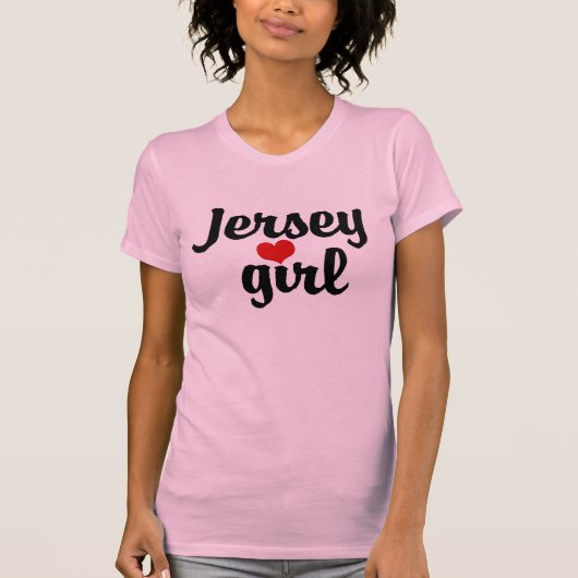 Jersey Girl T-shirt (Voorkant)
