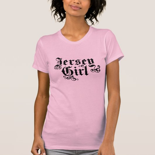 Jersey Girl T-shirt (Voorkant)