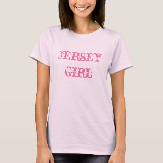 Jersey Girl T-shirt (Voorkant)