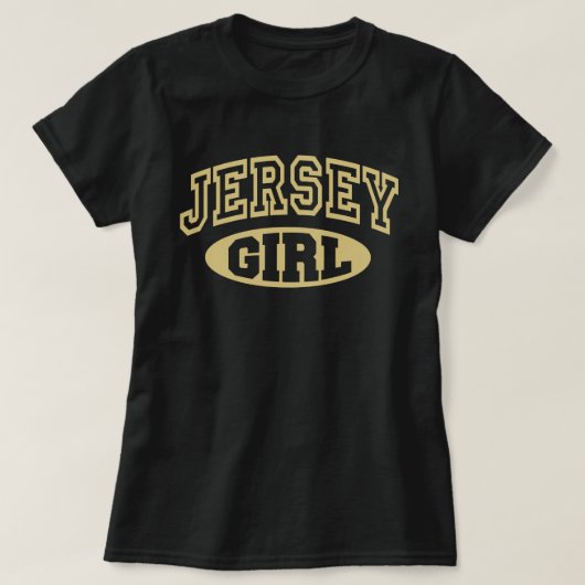 Jersey Girl T-shirt (Design voorkant)