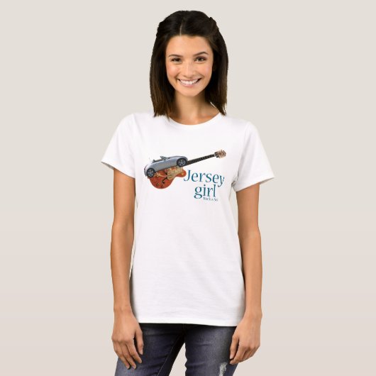 Jersey Girl T-shirt (Voorkant volledig)