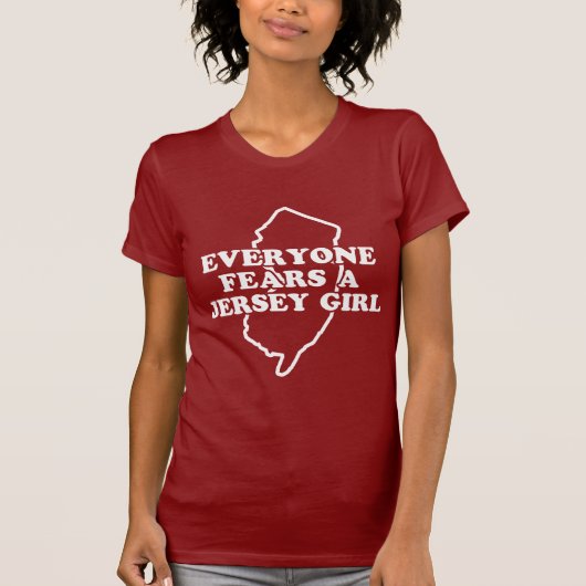 Jersey Girl T-shirt (Voorkant)