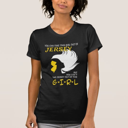 Jersey Girl Tshirt (Voorkant)