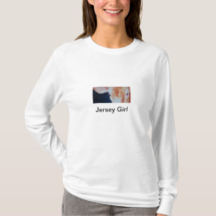 Jersey Girl van Janet Means Belich, Jersey Girl T-shirt