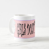 Jersey Girls pompt geen gas Koffiemok (Voorkant links)