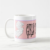 Jersey Girls pompt geen gas Koffiemok (Links)