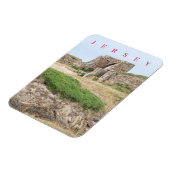 Jersey Grosnez Castle ruïnes uitzicht koelkastmagn Magneet (Linkerzijde)