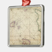 Jersey, Guernsey Metalen Ornament (Links)