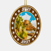Jersey Keramisch Ornament (Rechts)