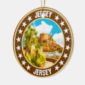 Jersey Keramisch Ornament (Links)