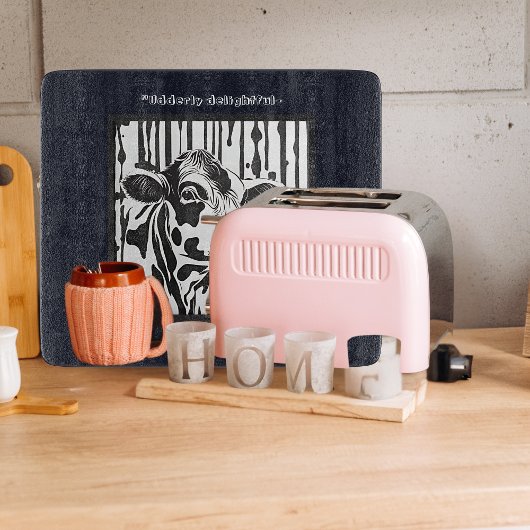  jersey Koe glas Snijplank