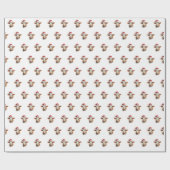 Jersey Koe "Moory Christmas" Cadeaupapier (Vlak)