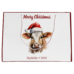 Jersey Koe "Moory Christmas" Groot Cadeauzakje