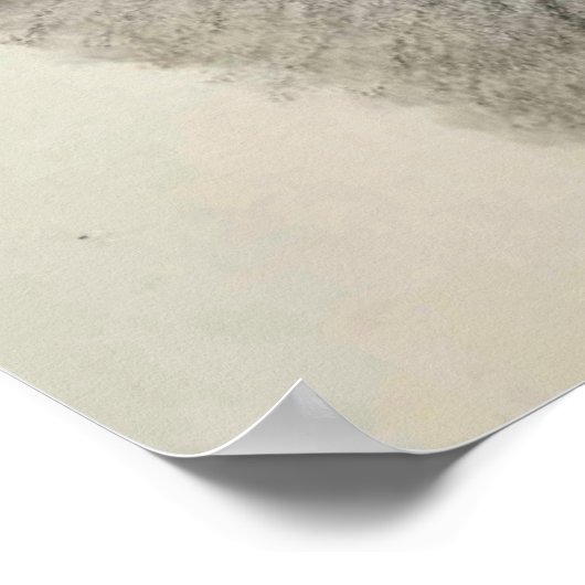 Jersey Koe sketch Poster (Hoek)