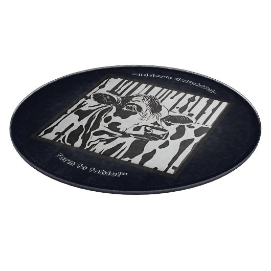 Jersey Koe Snijplank (Hoek)