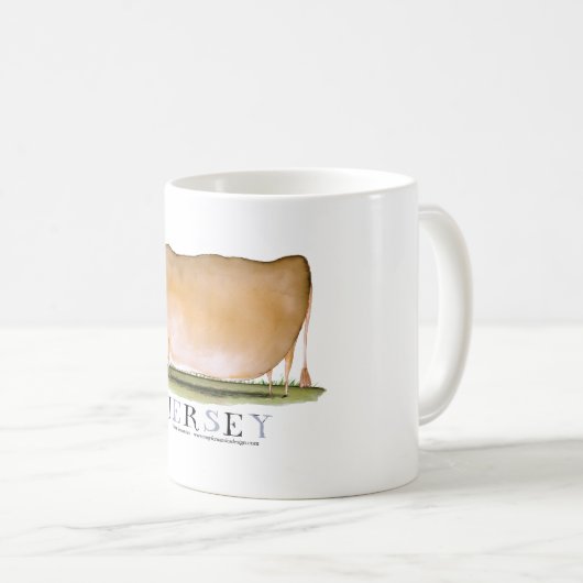 jersey koe , tony fernandes koffiemok (Voorkant rechts)