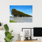 Jersey landschap in lente poster (Thuiskantoor)