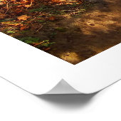 Jersey lane in het najaar poster (Hoek)