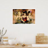 Jersey Lilly Poster (Keuken)