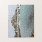 Jersey Mont Orgueil Castle puzzle Legpuzzel (Verticaal)