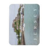 Jersey Mont Orgueil Castle uitzicht koelkastmagnee Magneet (Verticaal)