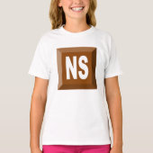 Jersey Nova Scotia CHOCOLAT T-shirt (Voorkant)
