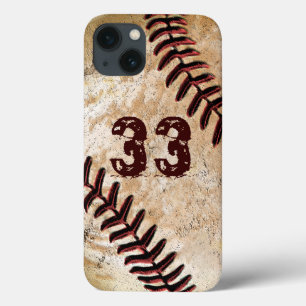 Jersey Number Cool  Baseball iPhone 6 Hoesjes