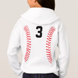 Jersey Number en teamnaam van Softball Seams Playe