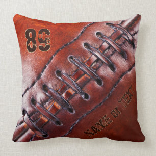 Jersey Number, Name Cool Football Pillow Kussen