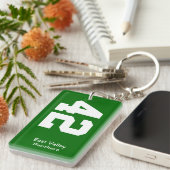 Jersey Number Sleutelhanger (Voorkant Rechts)