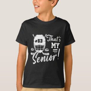 Jersey Nummer 53 Hockey Moeder Dat Is Mijn Senior T-shirt