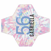 Jersey Nummer en naam van het roze tijdenteam Voetbal (Enkel)