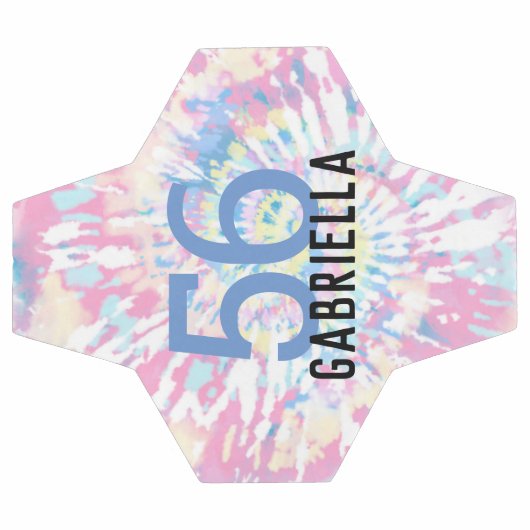 Jersey Nummer en naam van het roze tijdenteam Voetbal (Enkel)