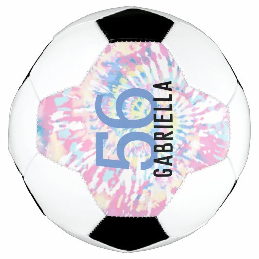 Jersey Nummer en naam van het roze tijdenteam Voetbal (Voorkant)