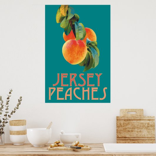 Jersey_Peaches Poster (Keuken)