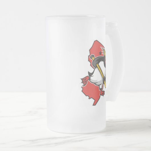 Jersey Penguins 16oz. Mok (Voorkant rechts)