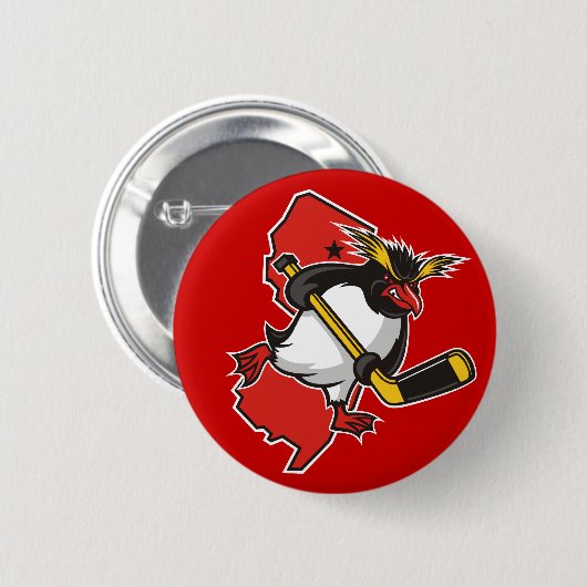 Jersey Penguins Button (Voorkant /achterkant)