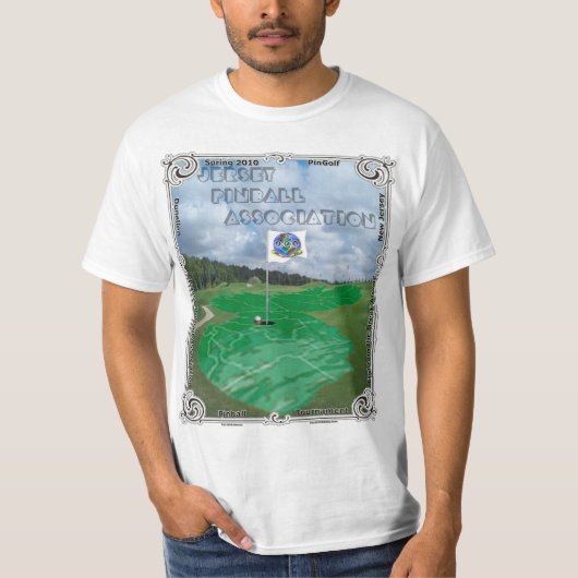 Jersey Pinball Association PinGolf - Lente 2010 T-shirt (Voorkant)