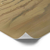 Jersey Reisposter Strand Kunst Paraplu Print (Hoek)