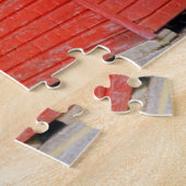 Jersey sheds 252-pc legpuzzel (Zijkant)