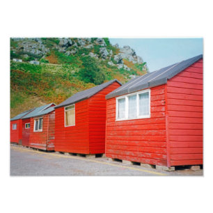 Jersey sheds foto afdruk