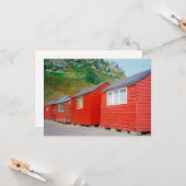 Jersey sheds kaart (Voorkant / Achterkant in situ)