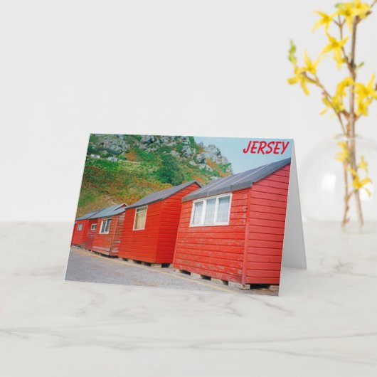 Jersey sheds kaart (Gele Bloem)