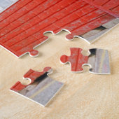 Jersey sheds legpuzzel (Zijkant)