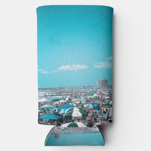 Jersey Shore Beach Seltzer Blikjeskoeler (Achterkant)