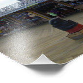 Jersey Shore - Beachcomber - Seaside New Jersey Foto Afdruk (Hoek)