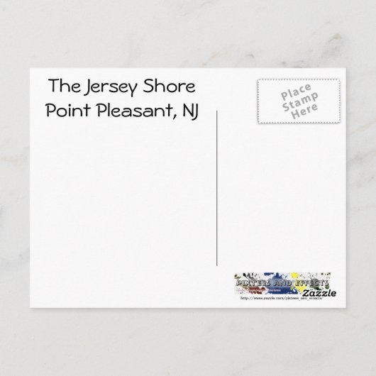 Jersey Shore - Boardwalk - Himalaya Briefkaart (Achterkant)