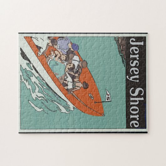 Jersey Shore, Boat ride, Legpuzzel (Horizontaal)