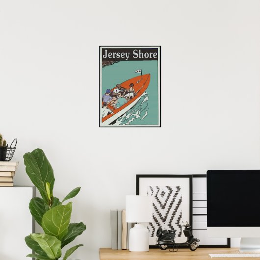 Jersey Shore, Boat Ride, Poster (Thuiskantoor)
