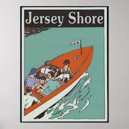 Jersey Shore, Boat Ride, Poster